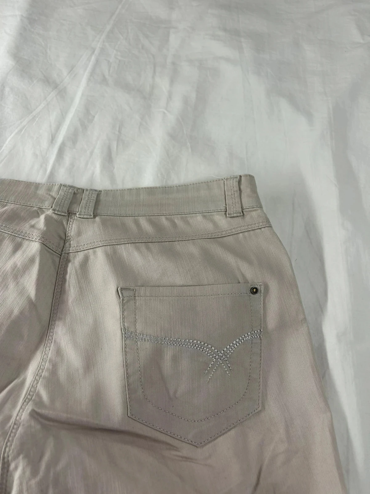 White beige Armand Thiery straight cut jeans – photo 15